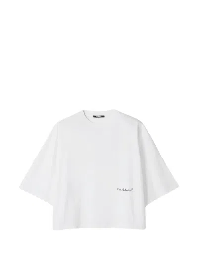 LE PALMIERR LOGO-PRINT T-SHIRT