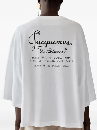 LE PALMIERR LOGO-PRINT T-SHIRT