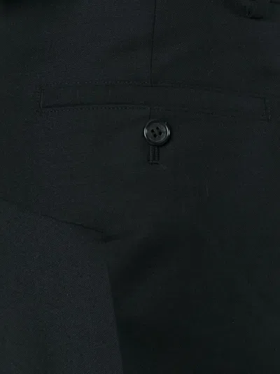 Junya Watanabe 와이드 레그 크롭 팬츠 In Black