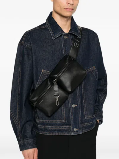 Givenchy Studded Multipocket Belt Bag In Black
