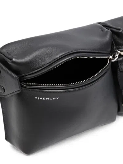 Givenchy Studded Multipocket Belt Bag In Black