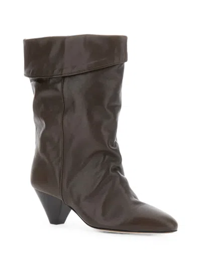 Isabel Marant Dalby Pointed-toe Boots In Multi