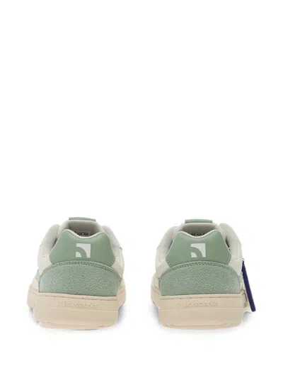 Barebarics Zing Panelled Sneakers In White
