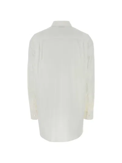 Jil Sander Poplin Button-front Shirt In White