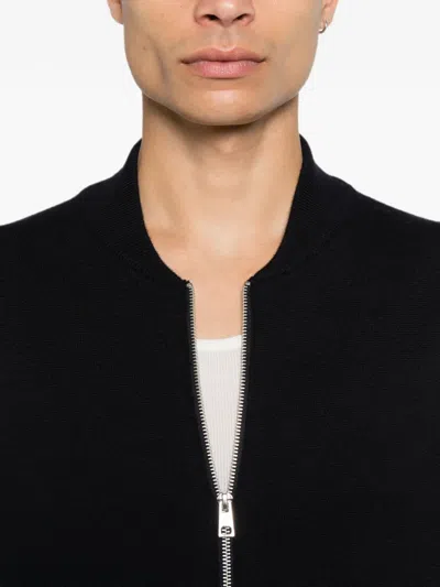 Diana Studio Zip-up Jacket In Black
