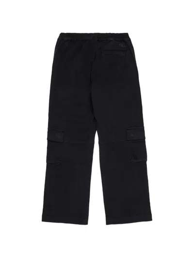 Diesel Multi-pocket Cargo Pants In Black