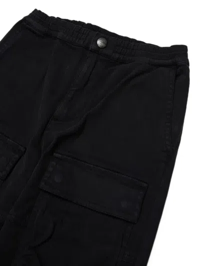 Diesel Multi-pocket Cargo Pants In Black