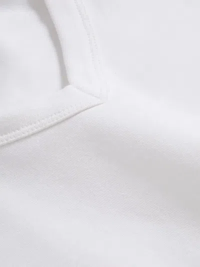 Veronica Beard Devin Cotton-blend Jersey T-shirt In White