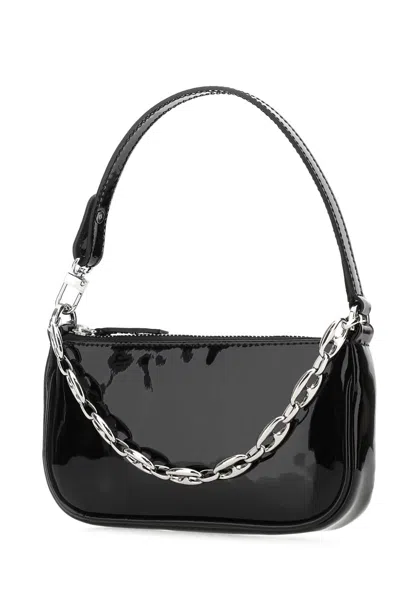 By Far Rachel Chain-linked Mini Shoulder Bag In Black
