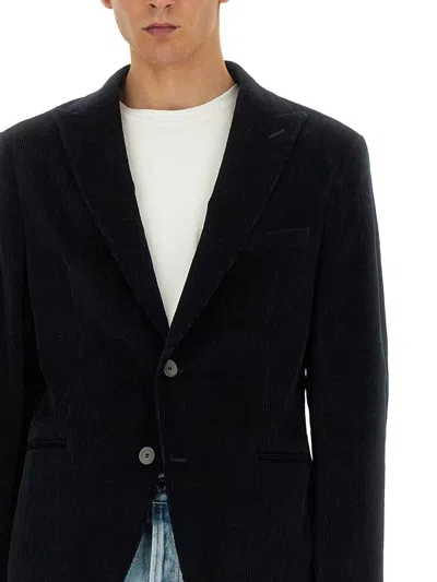 Tonello Single-breasted Jacket In Black