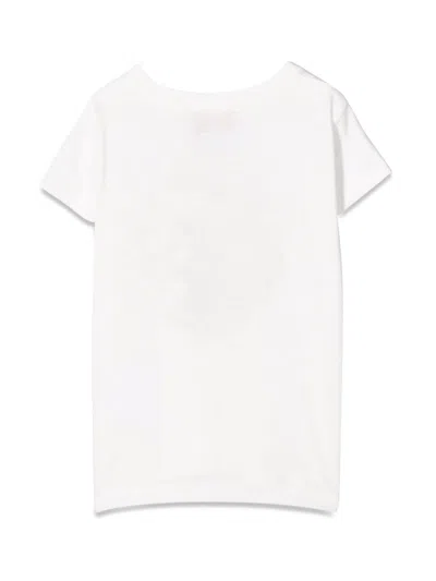Simonetta T-shirt Logo In Ivory