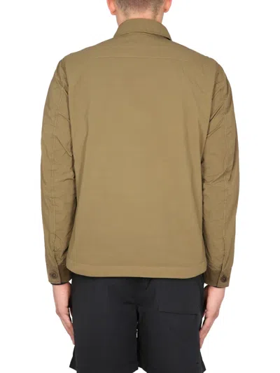 Ten C Polyamide Mid-layer Jacket In Brown