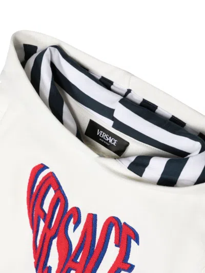 Versace Sweatshirt In White