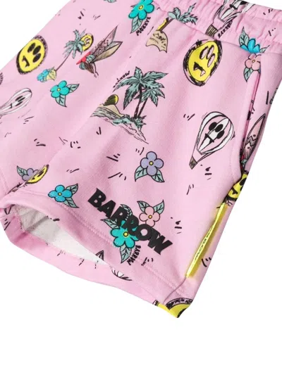 Barrow Sweatshorts In Pink