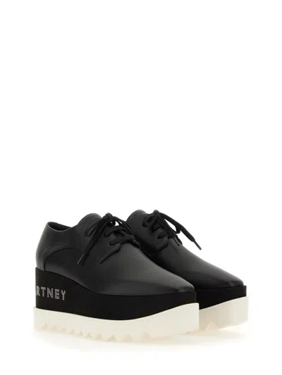 Stella Mccartney Lace-up Elyse In Black