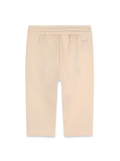 Chloé Chloe' Pantalone Jogging In Neutral