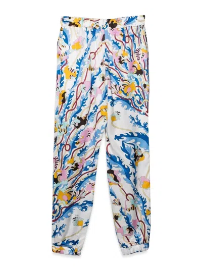 Pucci Emilio  Fabric Pants In Multi