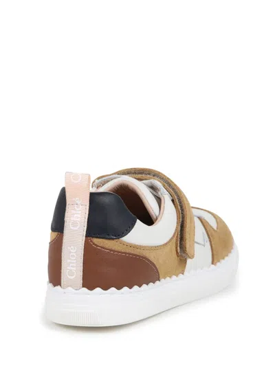 Chloé Chloe' Sneakers In Neutral