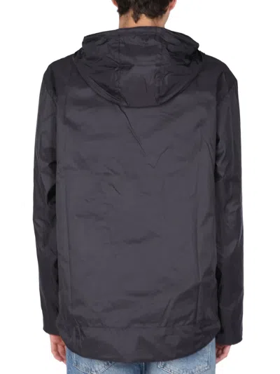 Arkair Waterproof Jacket With Hood In Black