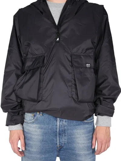 Arkair Waterproof Jacket With Hood In Black