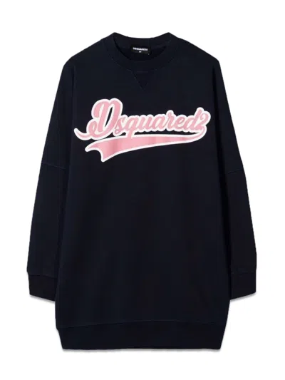 Dsquared2 Dsquared Over Abito In Black