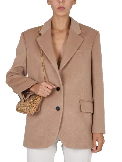 Stella Mccartney Stella Mc Cartney Single Breasted Jacket In Brown