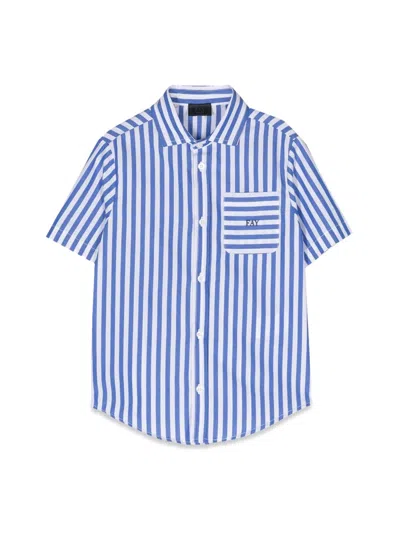 Fay Mc Stripes Shirt In Multi