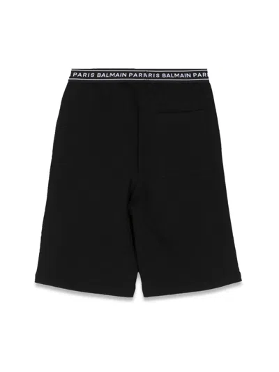 Balmain Bermuda Sweatshirt In Black