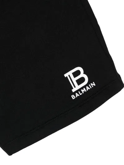 Balmain Bermuda Sweatshirt In Black