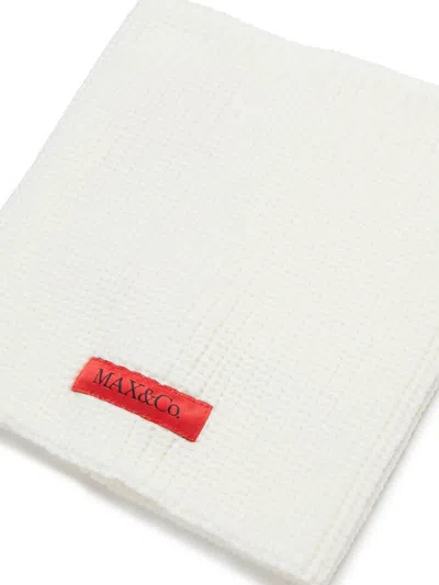 Max & Co Max&co. Scarf In White