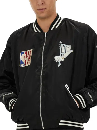 3paradis 3.paradis Varsity Jacket In Black