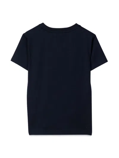 Fred Perry Embroidered T-shirt In Blue