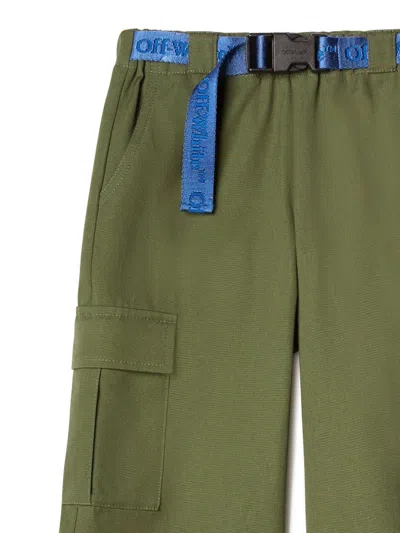Off-white Off White Cargo Pant In Black