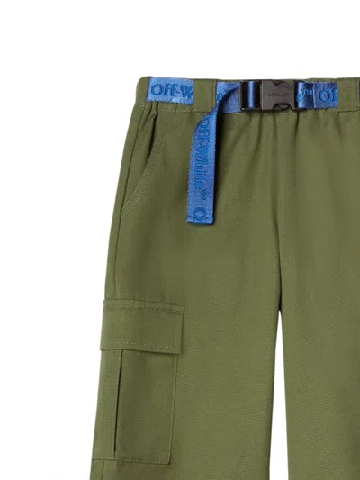 Off-white Off White Cargo Pant In Black