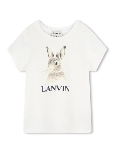Lanvin T-shirt In White