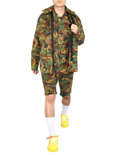 Off-white Off White Padded Jacket In Multi