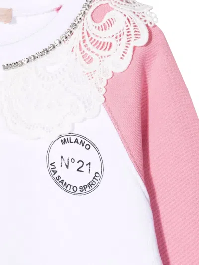N°21 Sweatshirt In White