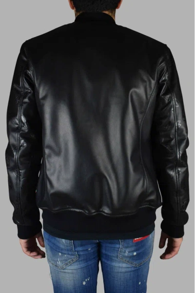 Philipp Plein Bomber Jacket In Black