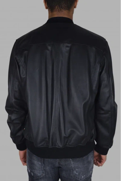 Philipp Plein Bomber Jacket In Black