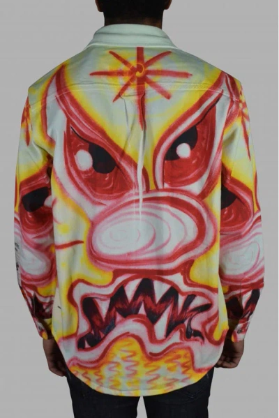 Heron Preston Multicolored Denim Jacket In Multi