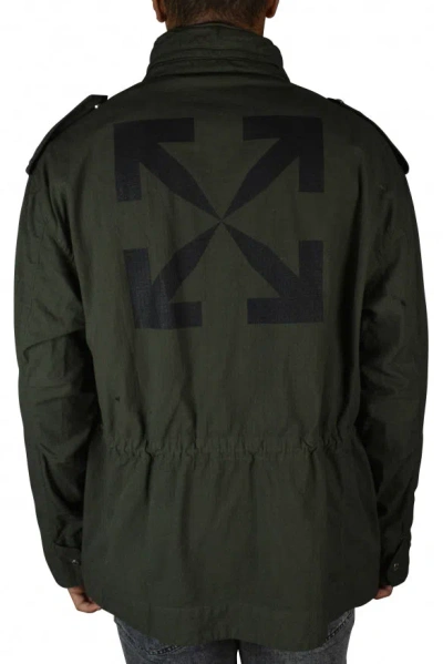 Off-white Off White Jacket In Green
