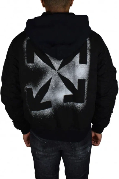 Off-white Off White Bomber Jacket In Black