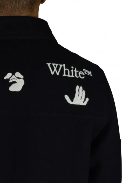 Off-white Off White Coat In Black