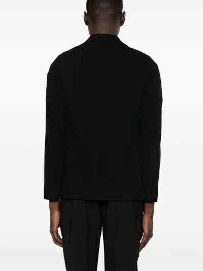 Circolo 1901 Cotton Single Breasted Jacket In Black