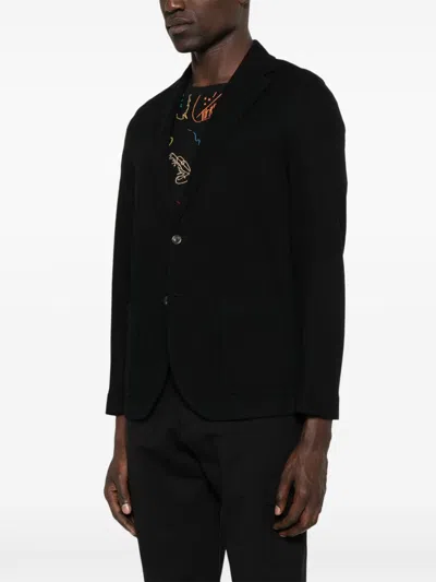 Circolo 1901 Cotton Single Breasted Jacket In Black