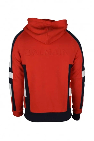 Balmain Cardigan In Red