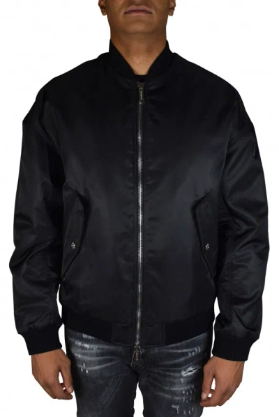 Dsquared2 Bomber Jacket In Black