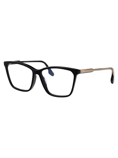 Victoria Beckham Rectangular Optical Vb2614 1 In Black