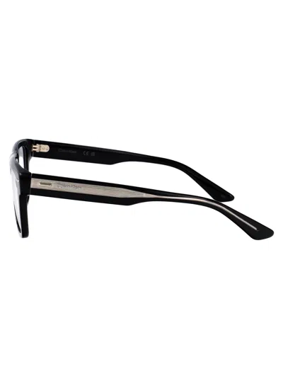 Calvin Klein Rectangular Optical Ck23522 001 In Black