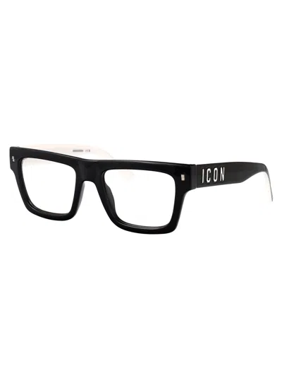 Dsquared2 Squared Optical Icon 0023 807 In Black